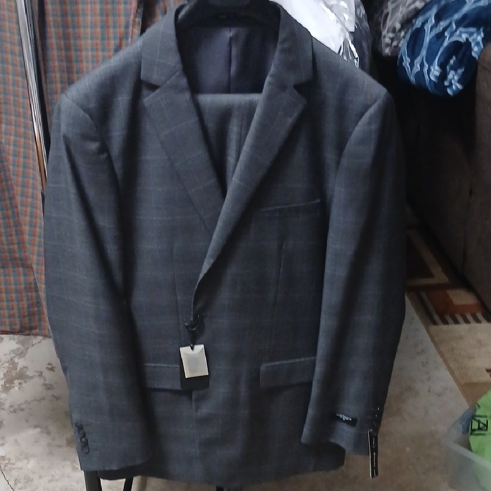 VIEFRANCO  Men's Gray Blazer